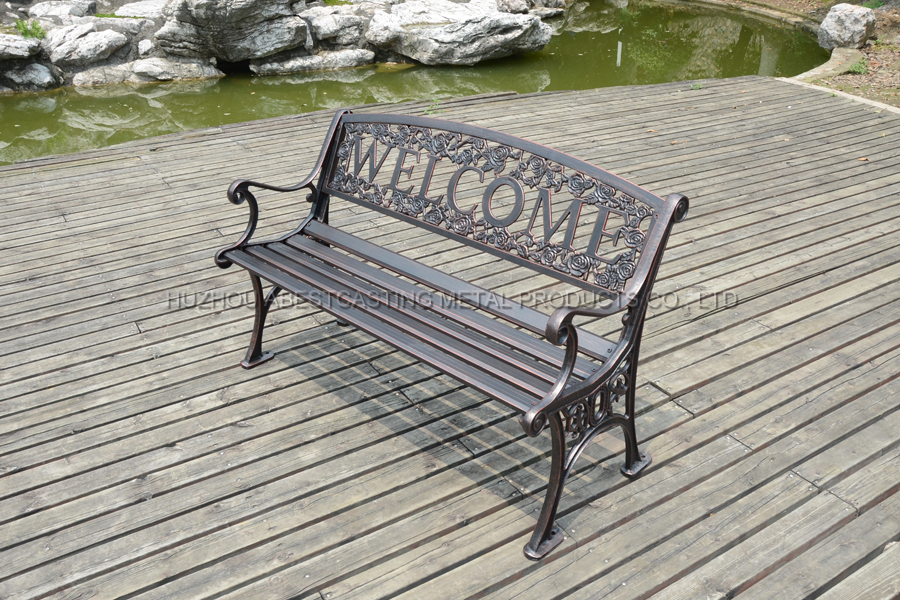 HS6103 Garden Bench Welcome